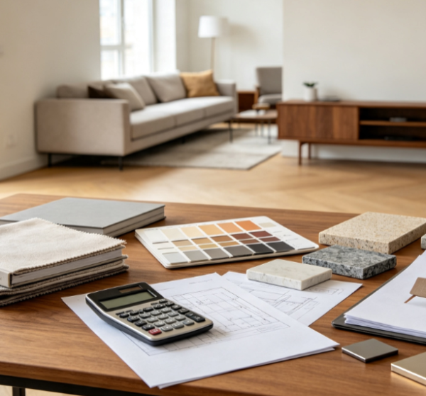 Living Room Partial Interior Design Renovation